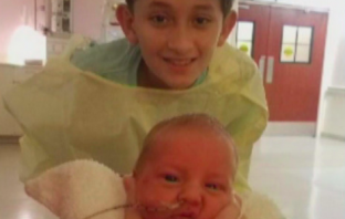 10-Year Old Delivers, Saves Life of Baby Brother Born Prematurely