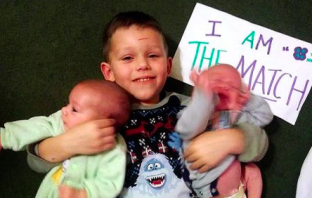 4-Year Old To Save Twin Brothers with Bone Marrow Donation