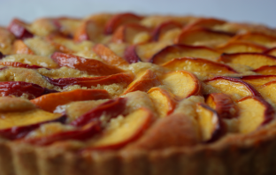 White Peach Tart Recipe