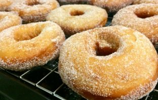 Homemade Cinnamon Sugar Donuts Recipe
