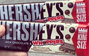 Hershey’s Unveils Chocolate Whoppers Candy Bar