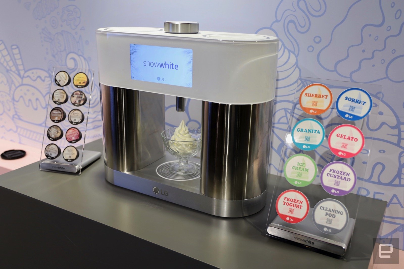 Lg Introduces Soft Serve Keurig Machine Called Snowwhite