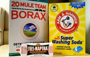 Super Easy Four Ingredient Laundry Detergent