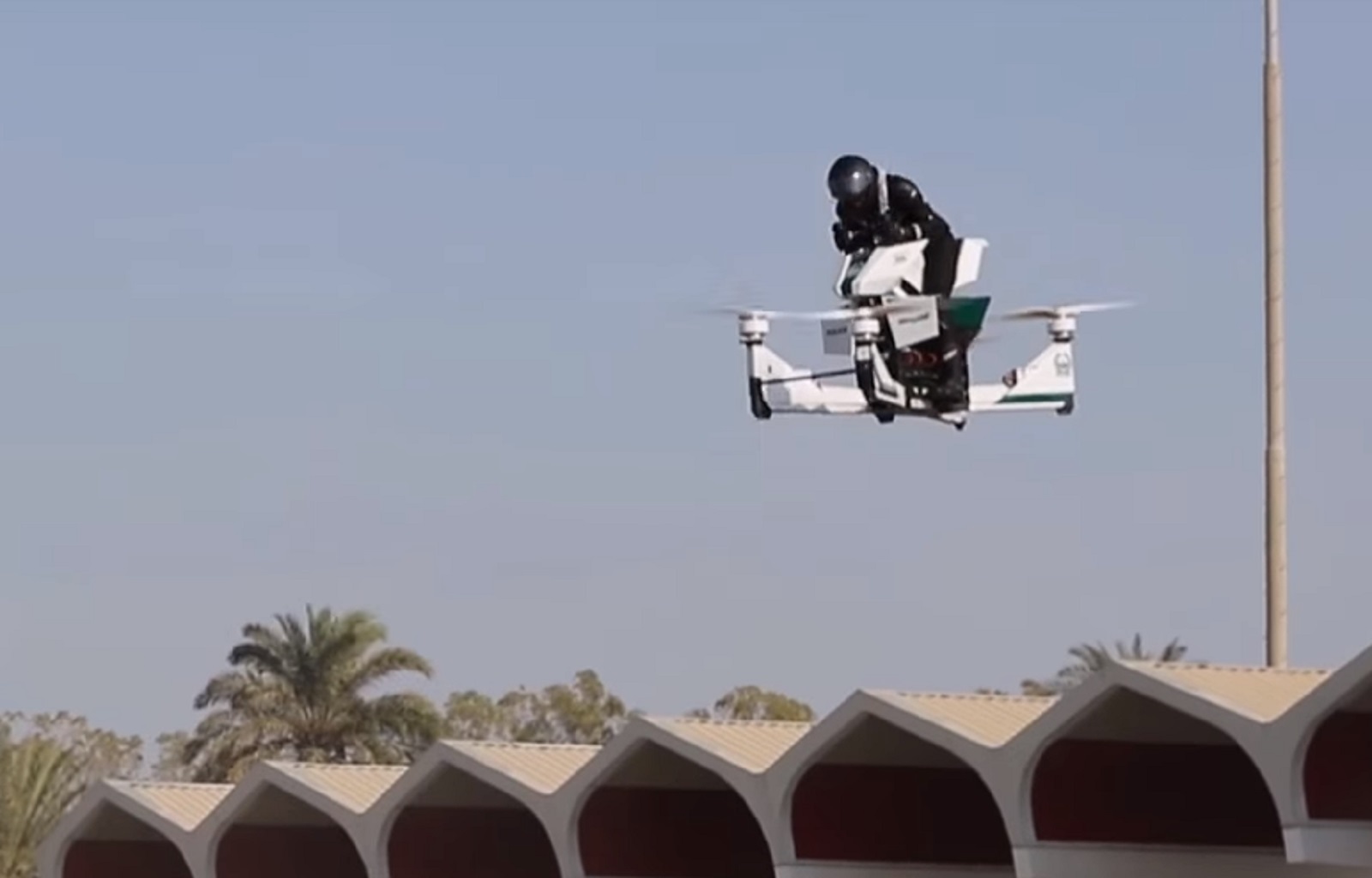 dubai police flying motorcycle