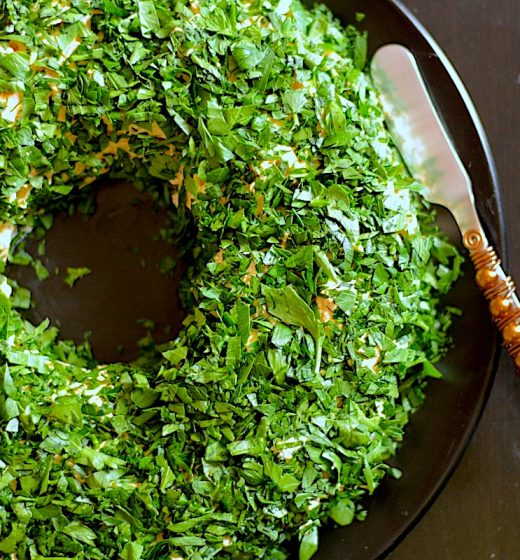 Wreath Cheeseball Holiday Recipe