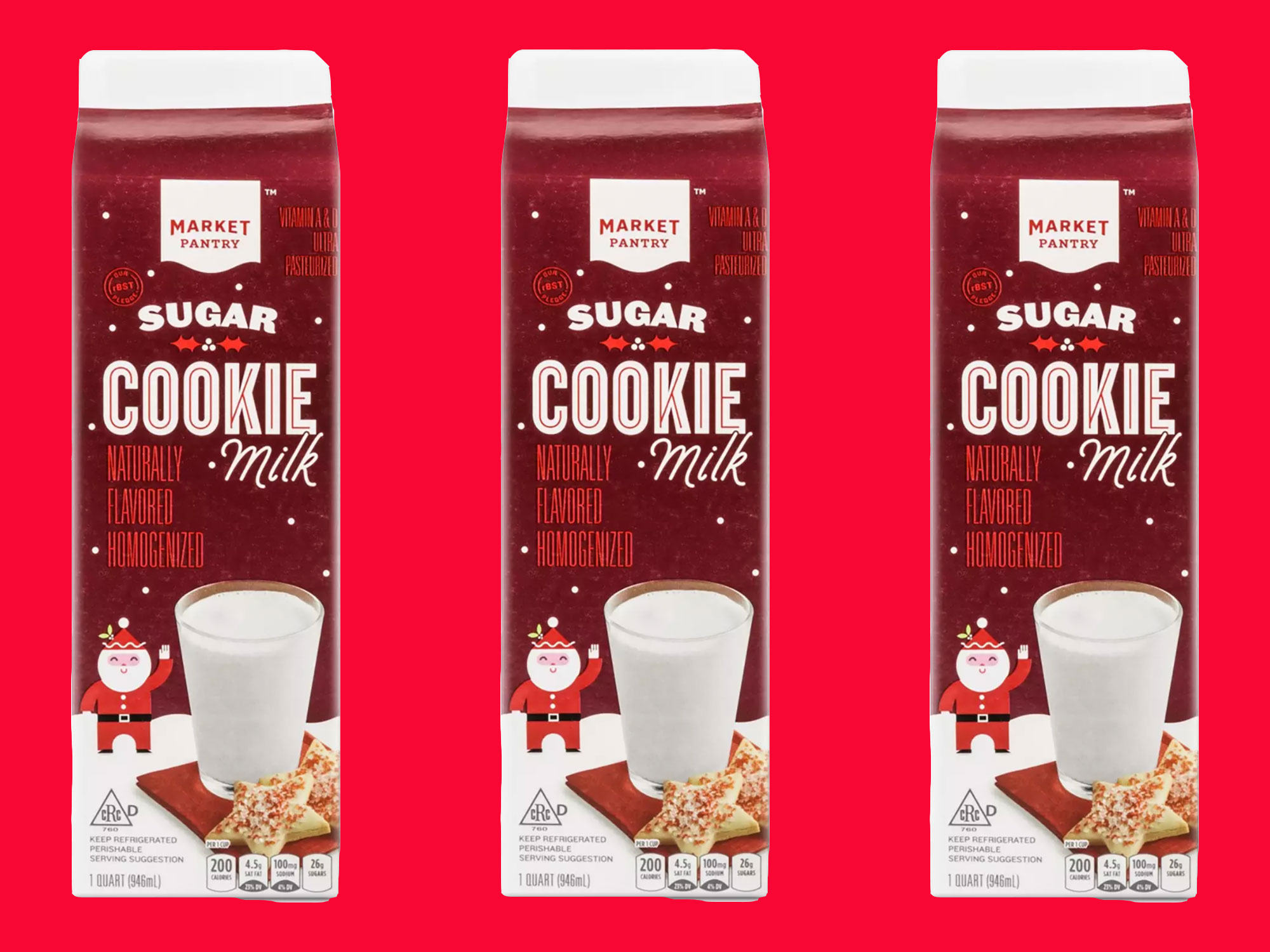 Target Unveils Seasonal Sugar Cookie Milk
