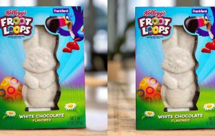 Get A Froot Loops White Chocolate Bunny For Easter