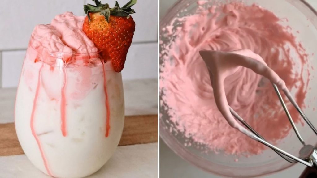 Whipped Strawberry Milk Is Latest TikTok Craze