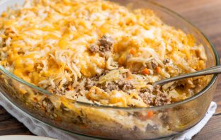 Miniature Hamburger Casserole Recipe