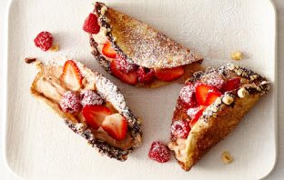 Potsticker Fruit Tacos